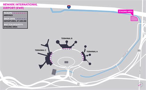 Ewr Terminal B Map Food