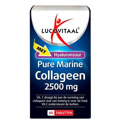 Lucovitaal Collageen Marine Pure Mg Tabletten Kruidvat Nl