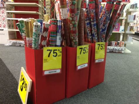 75 Off Christmas Wrapping Paper At Cvs
