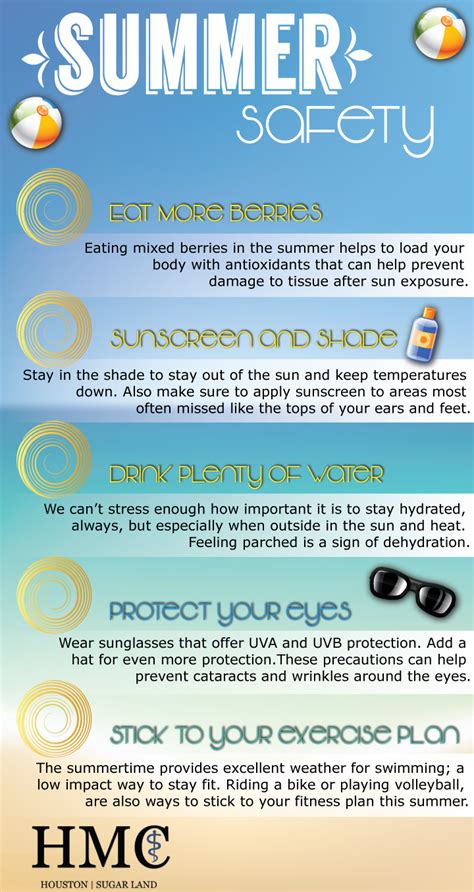 Summer Safety Tips Hmc
