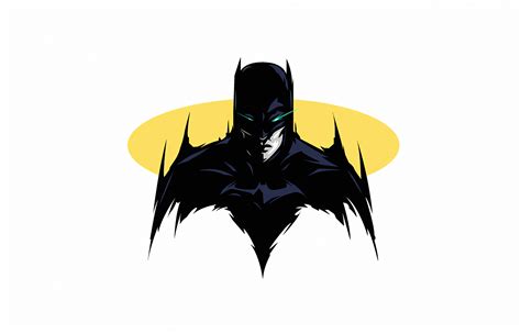 Batman Flat Design Minimal 4k Wallpaper Hd Minimalist