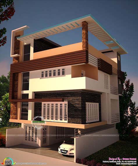 30x40 Plot Size House Plan Kerala Home Design And Floor Plans 9k