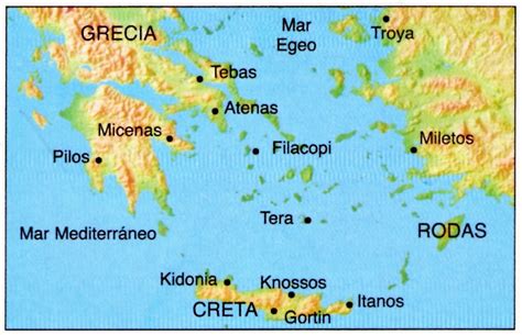 Creta è la più grande tra le isole greche creta è stata per secoli un'orgogliosa protagonista della storia e della mitologia della grecia, portatrice di un passato creta. Un lugar para la historia : Antes de Grecia ; Creta y Micenas