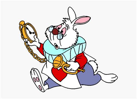 Alice In Wonderland Rabbit Drawing Hd Png Download Kindpng