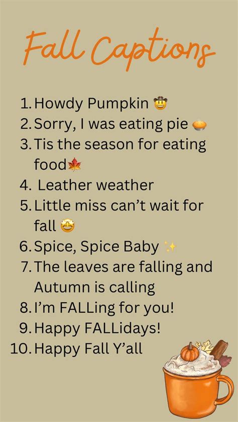 Top 10 Unique Fall Captions Artofit