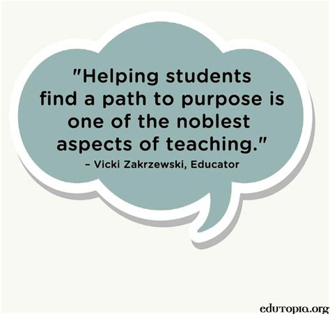 Helping Students Find A Path To Purpose Is One Of The Noblest Aspects