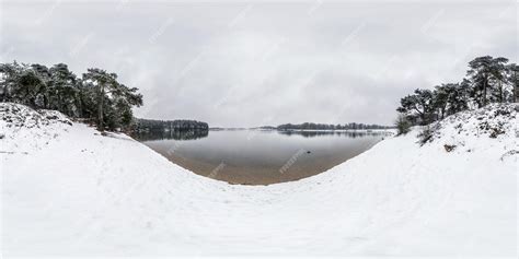Premium Photo Winter Full Spherical Hdri Panorama 360 Degrees Angle