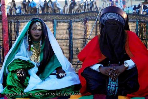 Awjila Libyan Tuareg Just Married Mama Africa Fotos Mares
