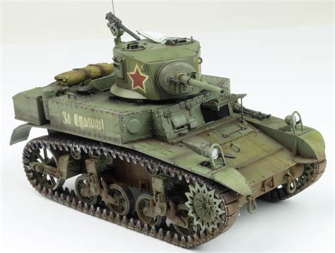 Academy M3a1 Stuart Light Tank 135 Rmodelmakers