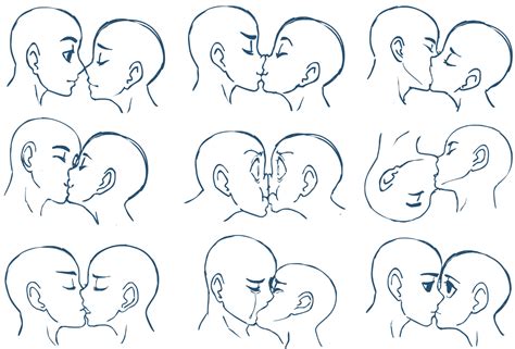 Anime Kisses Kissing Drawing Drawings Drawing Tutorial