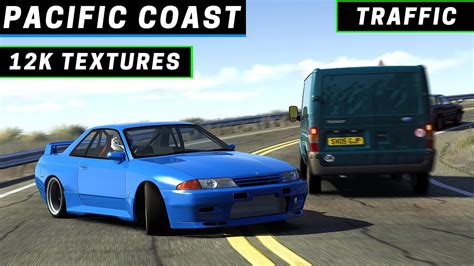 Pacific Coast Traffic K Textures Assetto Corsa Gameplay