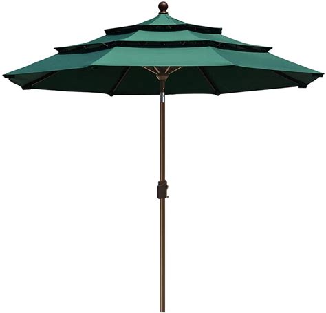 Eliteshade 9ft 3 Tiers Market Umbrella Patio Umbrella Outdoor Table