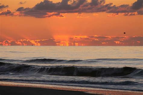 Sunset In Ocean City New Jersey Ocean City Ocean Seascape