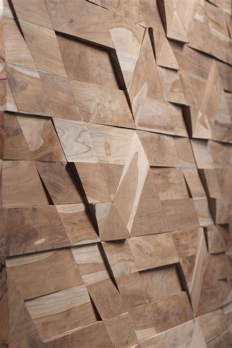 Wooden 3d Wall Cladding Jazz By Wonderwall Studios
