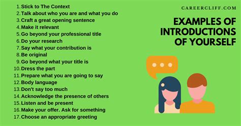 Write About Myself Example Examples Of Self Introduction In English For Great First