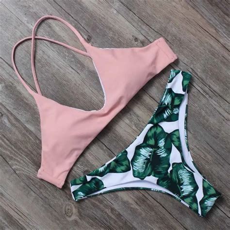 Trangel 2018 Women Bikini Brazilian Bikini Swimwear Padded Swimsuit