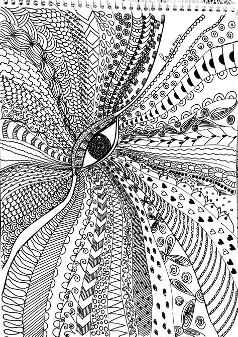 Eye Art Eye Art Zentangle Art