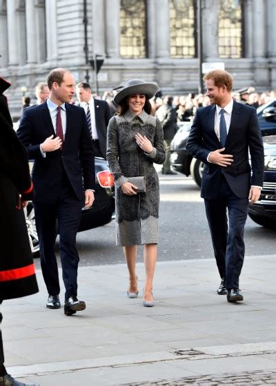 Wills Kate And Harry Attend Commonwealth Day Services Go Fug Yourself Go Fug Yourself