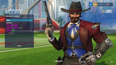 Overwatch Mccree Riverboat Skin All Emotes Poses Intros And Weapons