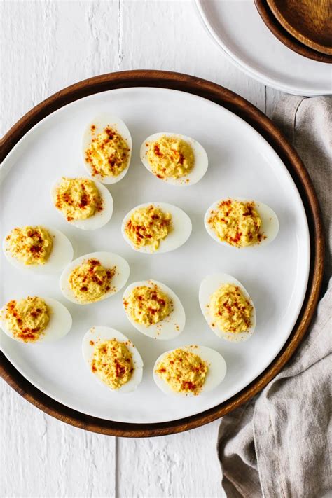 Best Deviled Eggs Recipe How To Make Deviled Eggs Downshiftology