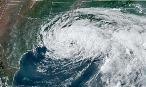 High Risk For Flash Flooding As Tropical Storm Cristobal Hits Louisiana
