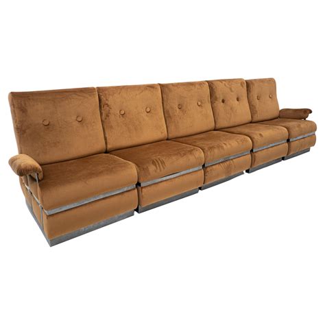 Mid-Century Modern Modular Seating/Sofa at 1stDibs