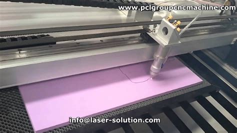 Foam Laser Cutting Machine For Eva Youtube