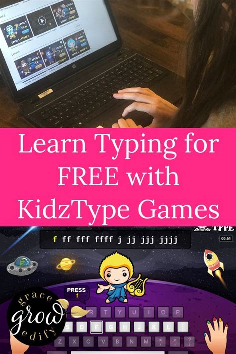 Learn Typing For Free With Kidztype Games Homeschool Homeschool