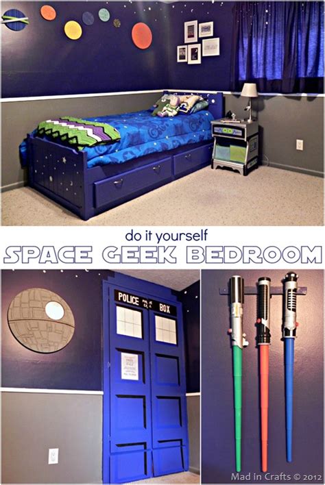 A Super Space Geek Bedroom Mad In Crafts