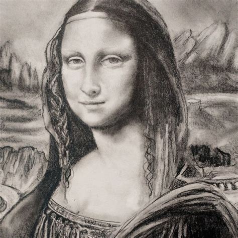 How To Draw Mona Lisa Realistic Warehouse Of Ideas