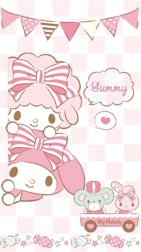 My Melody And My Sweet Piano My Melody Wallpaper Hello Kitty Themes