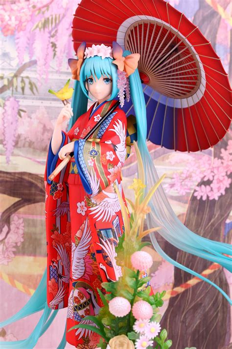 Mg3257 Anime Figures Anime Figurines Anime Kimono