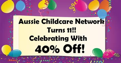Aussie Childcare Network Turns 11 Aussie Childcare Network