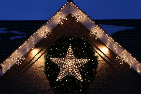 30 Christmas Lights Stars Outdoor