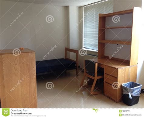 Empty College Dorm Room Stock Image Image Of College 122407781