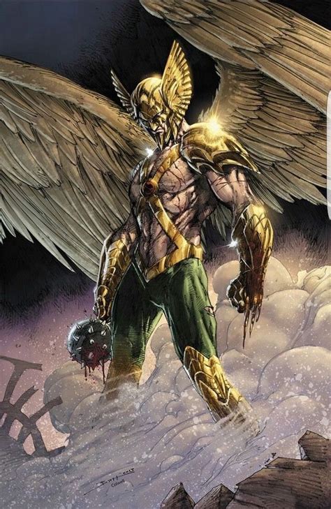 Hawkman Hombre Halcón Marvel Comics Dc Comics Heroes Arte Dc Comics