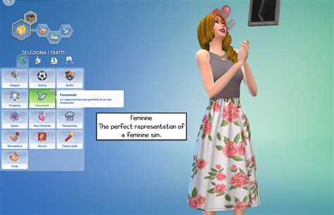 Feminine & Manly Traits - The Sims 4 Catalog