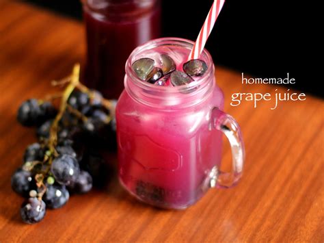 Grape Juice Recipe Grapefruit Juice Recipe Homemade Black Grape Juice