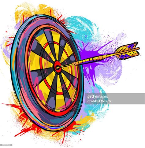 Dart Board High Res Vector Graphic Getty Images