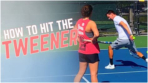 How To Hit The Tweener Between The Legs Shot On Court Tennis