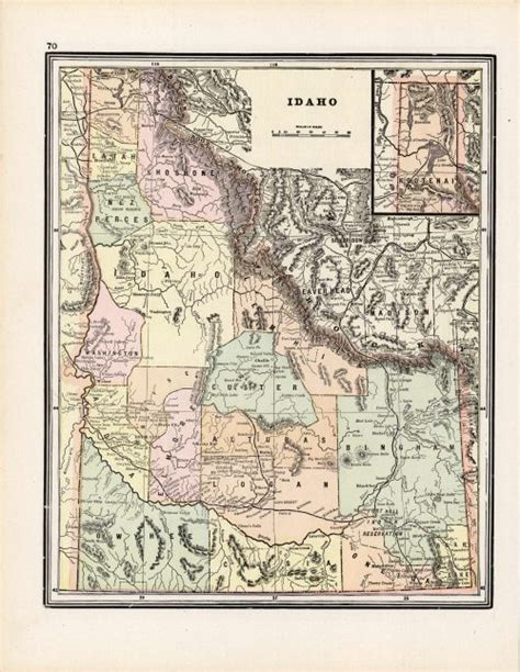 Idaho Maps Art Source International