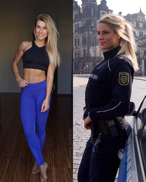16 Photos Of World’s Hottest Police Officer From Germany Reckon Talk