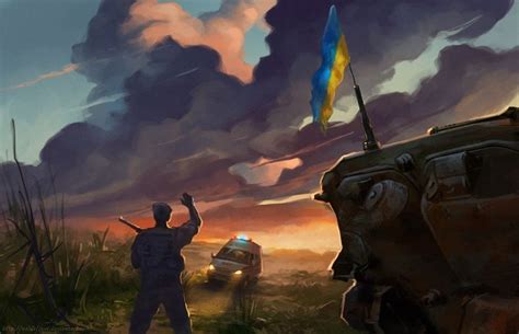 Прекрасні малюнки Автор Noldofinve Deviantart Ukrainian Art War