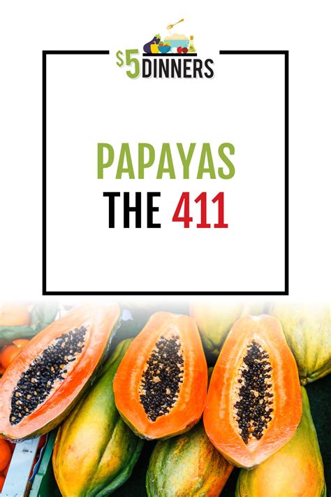 Everything You Need To Know About Papayas