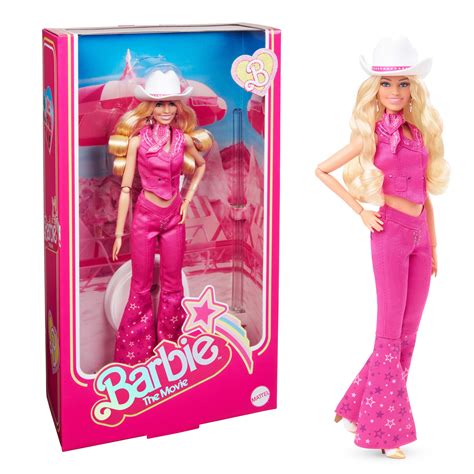 Barbie In Pink Western Outfit Barbie The Movie Hpk00 Mattel