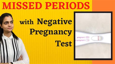 11 Reasons For Late Or Missed Periods Missed Periods With Negative
