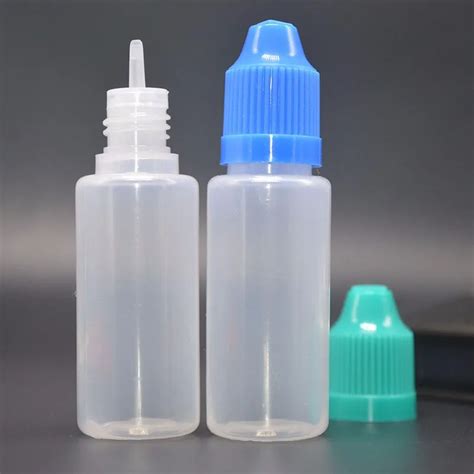 15 Ml Round Plastic Bottles With Caps Dropper Bottle 15ml Empty Long