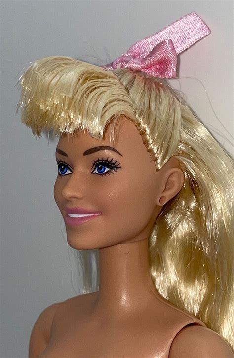 F Nude Blonde The Barbie Movie Articulated Margot Robbie Fashion Doll