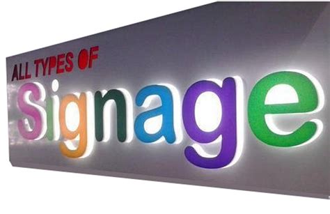 Led Acrylic Glow Signage Board For Promotional Shape Rectangular At