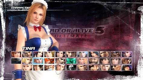 Dead Or Alive 5 Ultimate Tina Maid Costume
